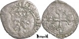 1417-1420, Gros - Carol al VI-lea - Regatul Franței, Europa, Argint