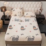 Cumpara ieftin Husa de Pat Cocolino cu Elastic + 2 Fete de Perna pentru Pat Dublu - FR117