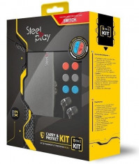 Steelplay Kit 11 In 1 Carry &amp;amp;amp; Protect Pentru Nintendo Switch 46500894 foto