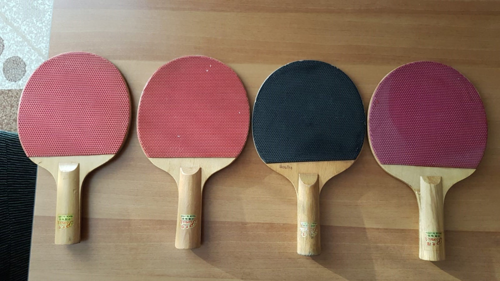 Colectie palete tenis de masa, 7 bucati | arhiva Okazii.ro