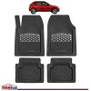 Covorase Auto TeamCar&reg; Tip Tavita Compatibile Dacia Sandero Stepway (2009&ndash;2012) Silver, Cauciuc