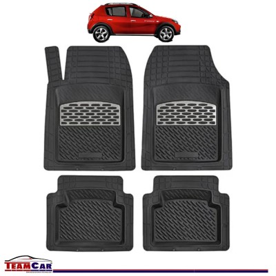 Covorase Auto TeamCar&amp;reg; Tip Tavita Compatibile Dacia Sandero Stepway (2009&amp;ndash;2012) Silver foto