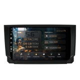 Navigatie Seat Ibiza (2017+) 6GB RAM Android 13 Octacore Slot Sim 4G DSP GPS Wi-FI Carplay Android Auto USB Bluetooth Waze Touchscreen 9 Inch