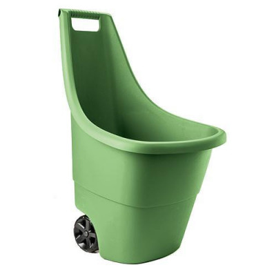 Keter EASY GO 50 L, 51x56x84 cm, verde, pentru deșeuri de grădină foto