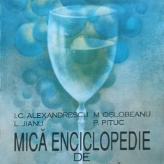 MICA ENCICLOPEDIE DE VITICULTURA-I. C. ALEXANDRESCU, L. JIANU, M. OSLOBEANU, P. PITUC