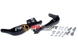 Kit handguard ATV Enduro Cross negre, Non Brand