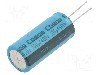 Condensator electrolitic, 100&micro;F, 400V DC, -40...105&deg;C, CHANGZHOU HUAWEI ELECTRONIC - LE2G101MM400A00CE0