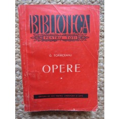 G. Top&icirc;rceanu - Opere ( Vol. 1 - Poezii )