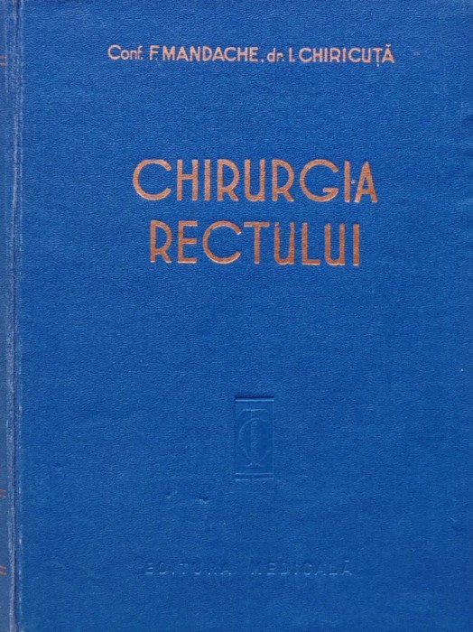Chirurgia rectului (D309)