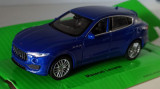 Macheta Maserati Levante 2017 albastru - Welly 1/36, 1:32