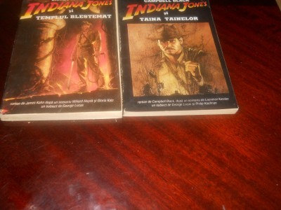 INDIANA JONES SI TEMPLUL BLESTEMAT,INDIANA JONES SI TAINA TAINELOR 1993 foto