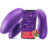 Vibrator pentru Cuplu Chorus Pro, We-Vibe App, Bluetooth Control, Cosmic Purple