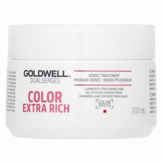 Goldwell Dualsenses Color Extra Rich 60sec Treatment masca pentru par vopsit 200 ml foto