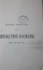 MEMOIRE JUSTIFICATIF DE LA REVOLUTION ROUMAINE DU 11 ( 23 ) JUIN 1848 (xerox)