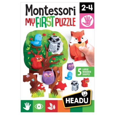Headu Montessori - Primul Meu Puzzle - Padurea foto