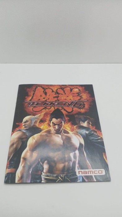 Tekken 6 - PS3 booklet