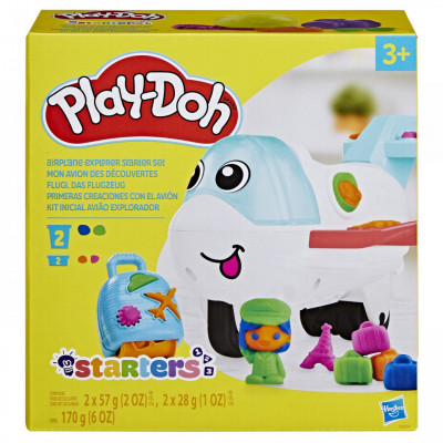 PLAY-DOH STARTERS CALATORESTE CU AVIONUL foto