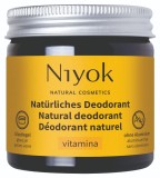 Deodorant crema 100% natural cu Vitamina C, 40ml, Niyok