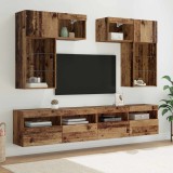 Cumpara ieftin Unitati pentru Pereti de TV 6 buc. 100 x 30 x 40 cm