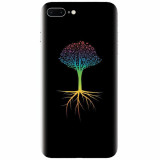 Husa silicon pentru Apple Iphone 7 Plus, Tree 001