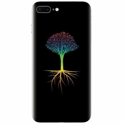 Husa silicon pentru Apple Iphone 8 Plus, Tree 001 foto