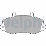 DELPHI LP1406 set placute frana,frana disc
