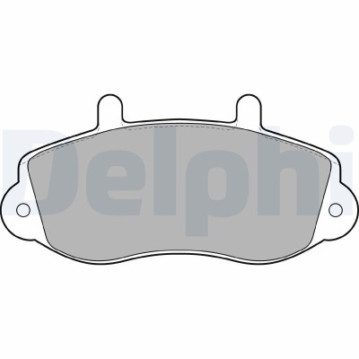 DELPHI LP1406 set placute frana,frana disc foto