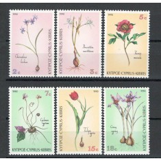 Cipru 1990 Mi 758/63 MNH, nestampilat - Flori
