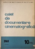 Caiet de documentare cinematografica. Nr. 10(95)/octombrie 1969