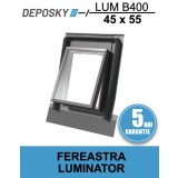 DEPOSKY LUM B400 45x55 - Fereastra luminator pentru pod cu rama inclusa