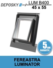 BLACK FRIDAY - Luminator acoperis 45x55 DEPOSKY LUM B400 dubla deschidere foto