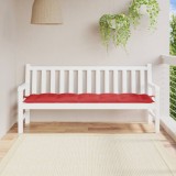 Gossi perna banca de gradina, rosu, 180x50x7 cm, material oxford