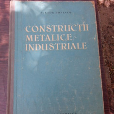 CONSTRUCTII METALICE INDUSTRIALE - VICTOR POPESCU