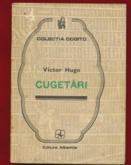 Victor Hogo &quot;Cugetari&quot; 1982 Colectia Cogito