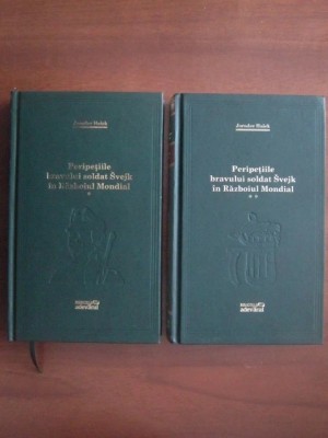 J. Hasek - Peripețiile bravului soldat Svejk &amp;icirc;n războiul mondial ( 2 vol. ) foto