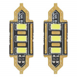 Led Standard Alb Festoon C5w 12v 36mm 5730 3led Amio 01449, General