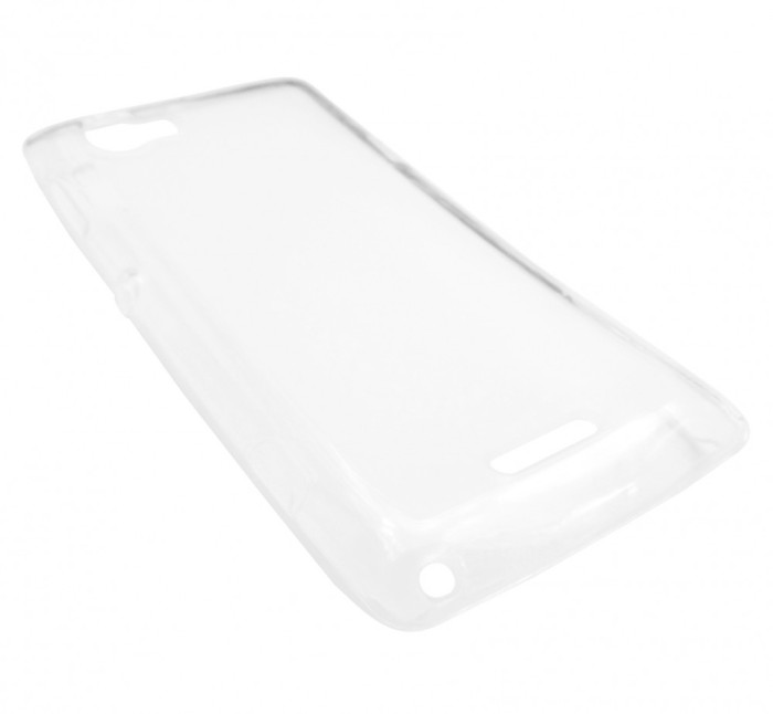 Husa silicon transparenta (cu spate mat) pentru Sony Xperia L (C2104 / C2105) S36h