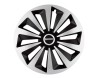 Set 4 capace roti Fox Gri-Negru R14 pentru gama auto Daewoo, Autohelix MSA