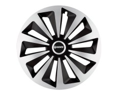 Set 4 capace roti Fox Gri-Negru R14 pentru gama auto Daewoo foto