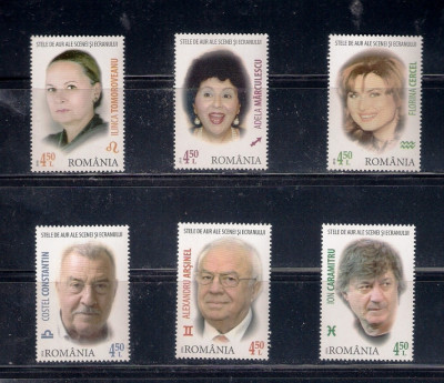 ROMANIA 2016 - STELE DE AUR ALE SCENEI, MNH - LP 2129 foto