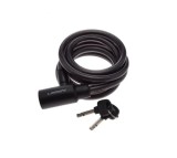 Antifurt Bicicleta cu Cheie, Cablu Otel 12mm x 1800mm, Protectie Sigura