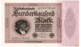 Germania 100 000 Mark 1923 Seria 01678540