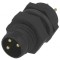 Conector M8 Tata 3 PIN Montare Panou 3A IP67 60V