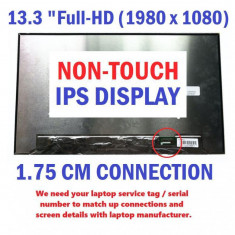 Display compatibil Laptop, Dell, Latitude 3F7D0, 03F7D0, B133HAN06.8, LM133LF7L 02, LM133LF7L02, Lm133lf7l 02, Lm133lf7l02, N133HCE-E7A, 13.3, FHD, IP