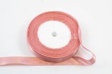 Panglica din satin pentru decorare, roz prafuit, 22.5m x 1.5 cm