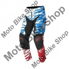 MBS ALPINESTARS RENNHOSE BRAAP, blue red white, 36, LE2016, Cod Produs: 372141673236AU foto