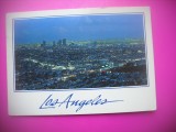 HOPCT 7668 NOCTURNA LOS ANGELES CALIFORNIA -STAMPILOGRAFIE -SUA-AMERICA DE NORD -CIRCULATA, Printata