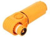Conector Alimentare DC Amphenol SurLok Plus, 1 Pin, 1.5kV, Portocaliu, UL94V-0