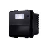 Cumpara ieftin Lampa de veghe modulara Luxion cu senzor de miscare, neagra, iluminare discreta