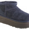 Cizme de iarna UGG Classic Ultra Mini Platform 1135092-EVB albastru marin